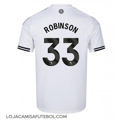 Camisa de Futebol Fulham Antonee Robinson #33 Equipamento Principal 2025-26 Manga Curta